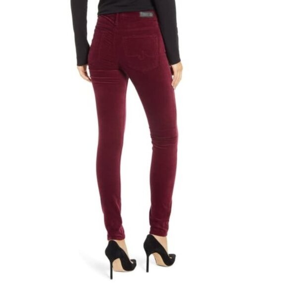 AG The Farrah High Waist Velvet Jeans - Picture 2 of 9
